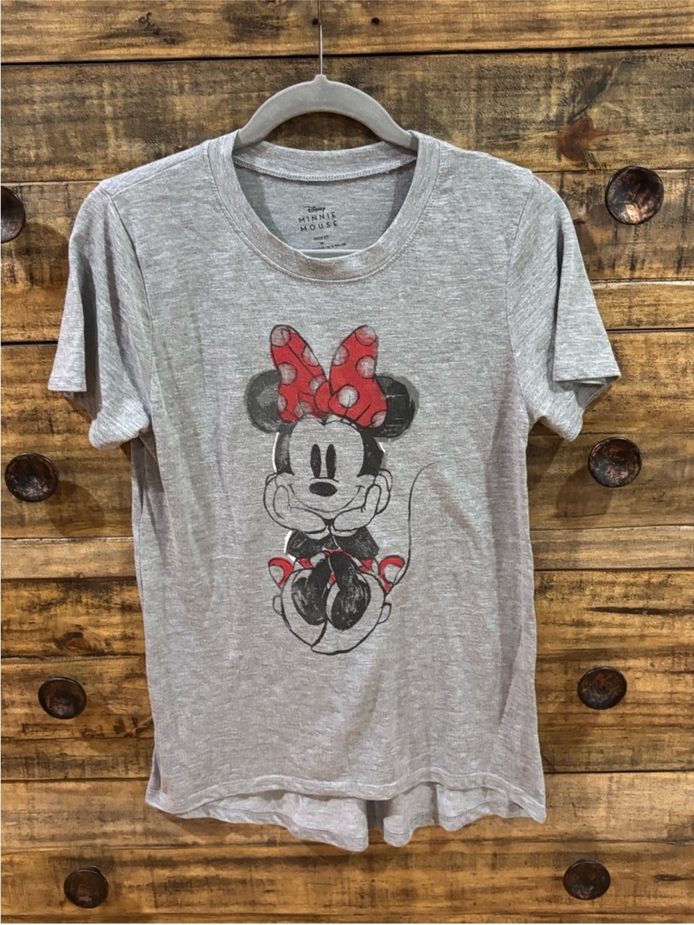 Disney Minnie Mouse Tee with Red Bow